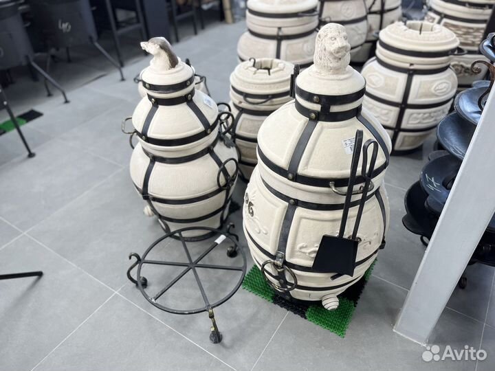 Тандыр Аполлон с откидной крышкой