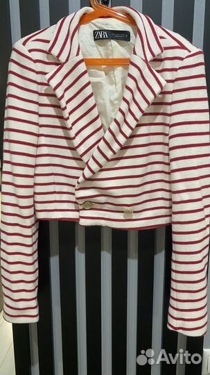 Укороченный жакет zara