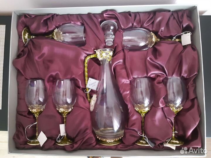 Набор бокалов с декантером Forever