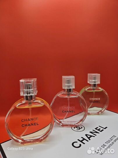 Подарочный набор Chanel Chance набор духов 3x30мл