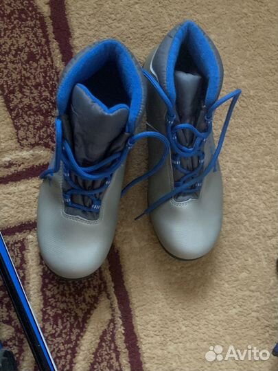 Лыжные ботинкии лыжи