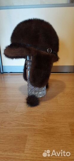 Шапка норковая женская