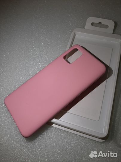 Розовый чехол на samsung а51