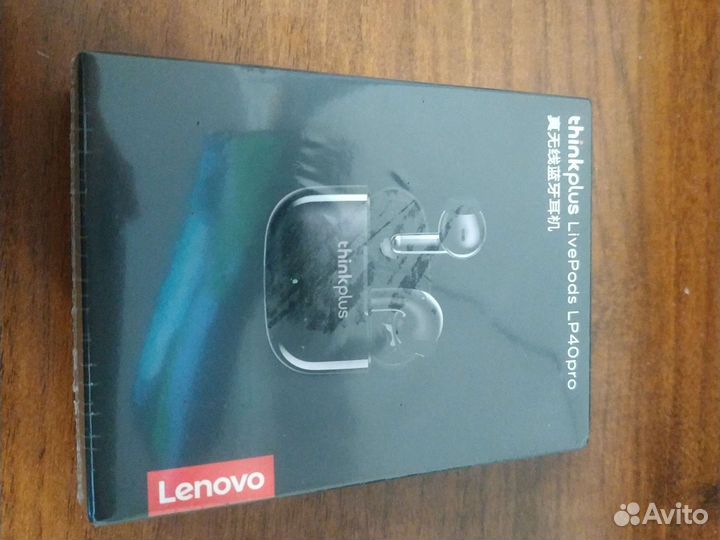 Новые Tws наушники lenovo lp 40 pro