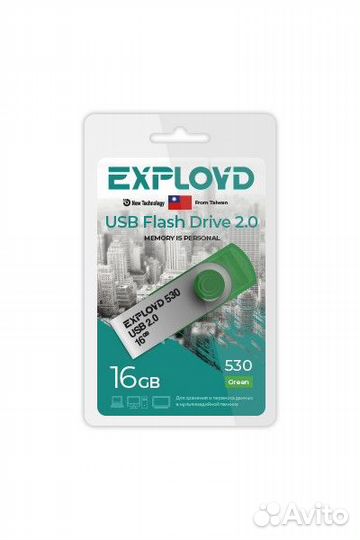 Флеш-накопитель Exployd 16GB