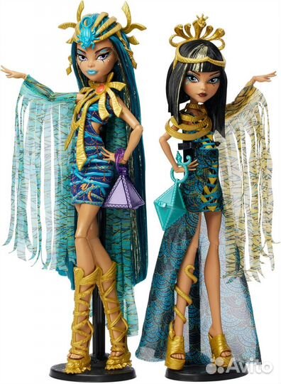 Monster High Mummy Cleo and Nefera De Nile