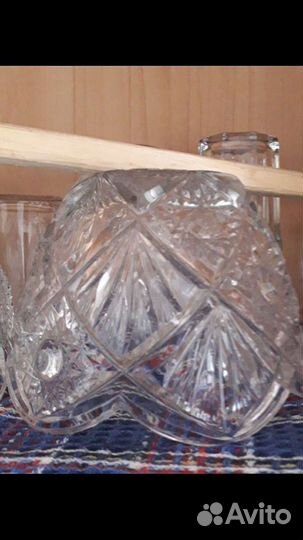 Хрустальная ваза