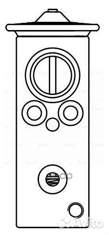 Клапан расш. кондиционера (трв) для а/м Renault