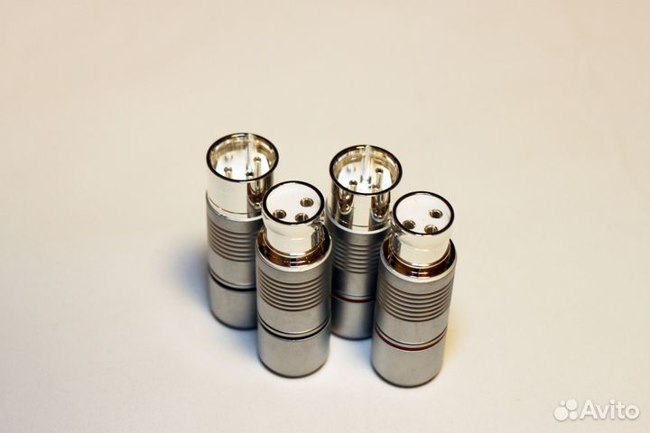 Балансные коннекторы серебро bore XLR