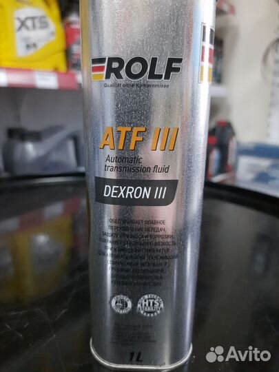 Жидкость трансмиссионная Rolf ATF III, 1л
