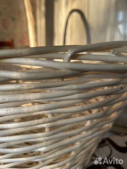 Корзина плетеная большая