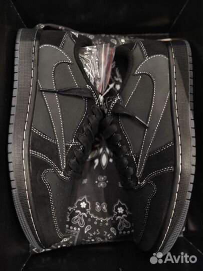 Кроссовки Nike Travis Scott black phantom