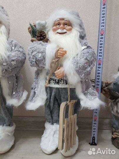 Дед Мороз, Санта, 45 см (фигурка декоративная)