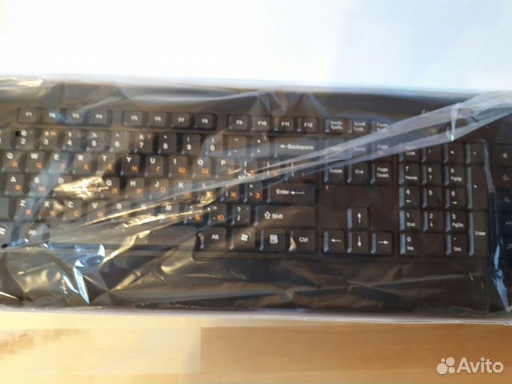 Комплект клавиатура+мышь, беспроводные