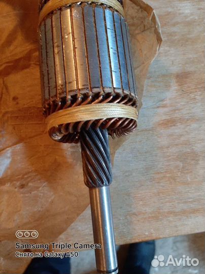 Якорь стартера ваз 2108