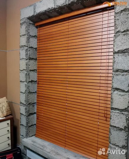 Жалюзи деревянные ламели 25/50