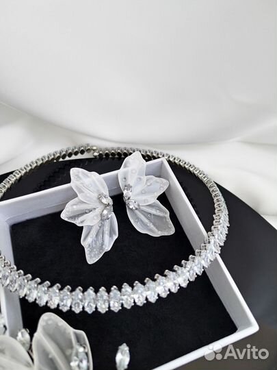 Свадебный комплект украшений