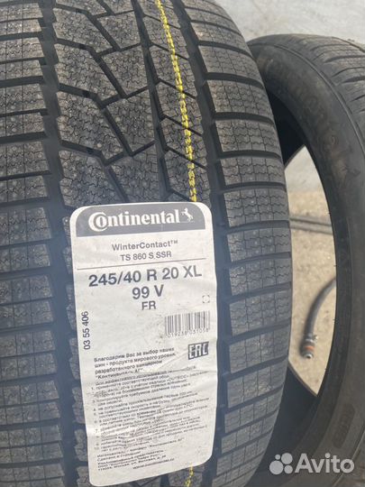 Continental ContiWinterContact TS 860S 275/35 R20 и 245/40 R20 102V
