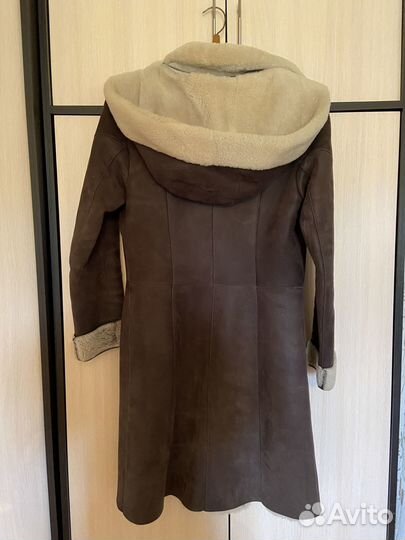 Дубленка натуральная женская 42 размер