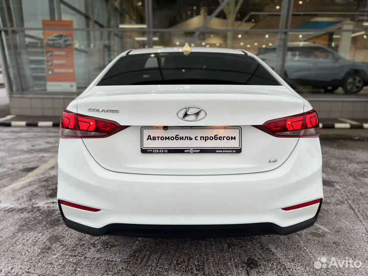 Hyundai Solaris 1.6 МТ, 2018, 88 960 км