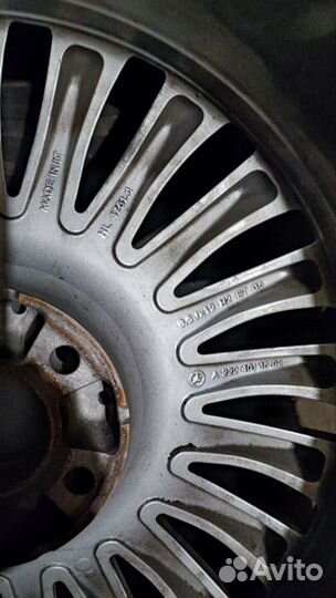 Литые диски r19 на mercedes