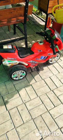 Детский мотоцикл на аккумуляторе бу