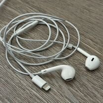 Наушники apple earpods lightning