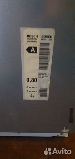 Посудомоечная машина встр. Bosch SRV 55T13 RU