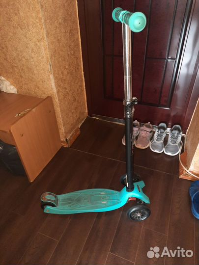 Самокат детский трехколесный складной