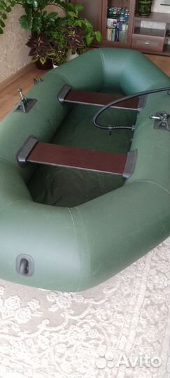 Надувная лодка двухместная