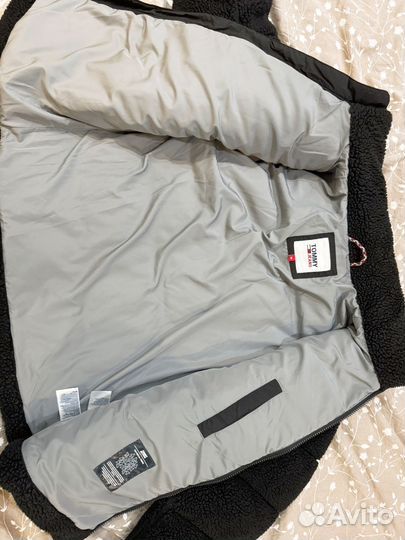Куртка tommy jeans шерпа