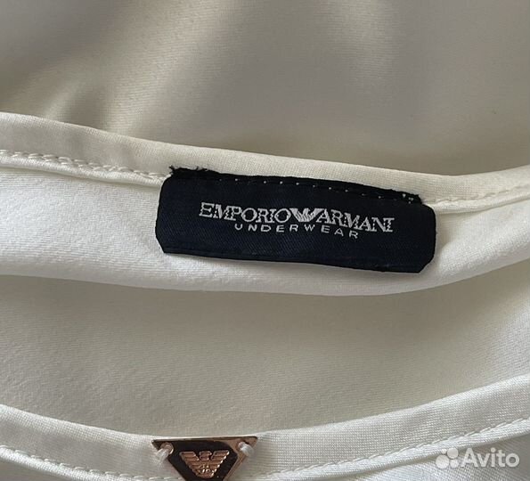 Ночная сорочка шелковая Emporio Armani оригинал