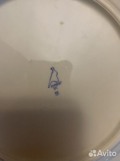 Тарелки фарфор Дулево, Сумы, Корестень СССР