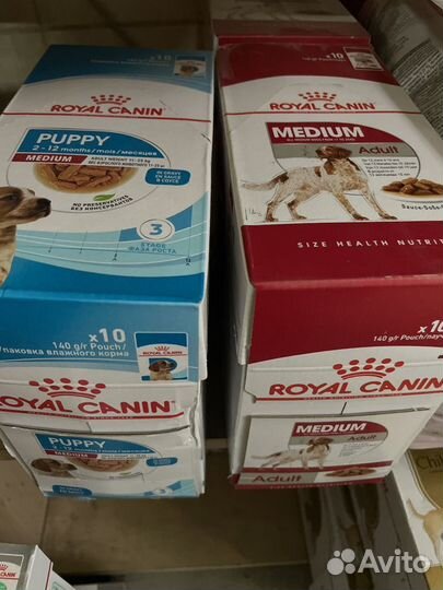 Корм для собак роял канин паучи Royal Canin