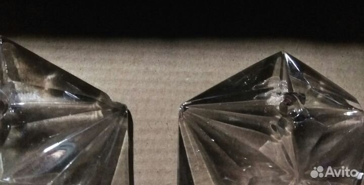 Хрустальные подвески для люстры СССР 