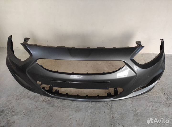 Бампер передний Hyundai Solaris 2012