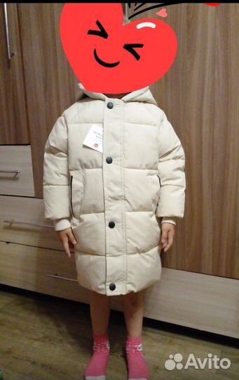 Куртка для девочки новая 110