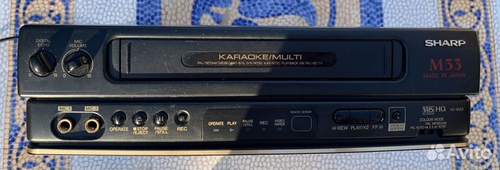 Видеомагнитофон sharp