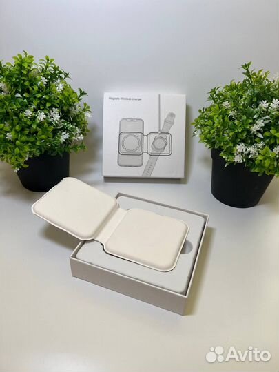 Беспроводная зарядка на 2 устройства (новая)