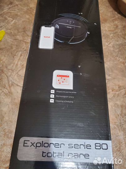 Робот пылесос Tefal explorer serie 80 на запчасти