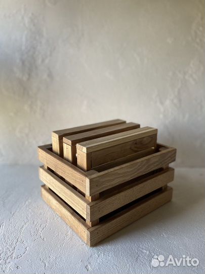 Деревянный ящик/ящики из дуба