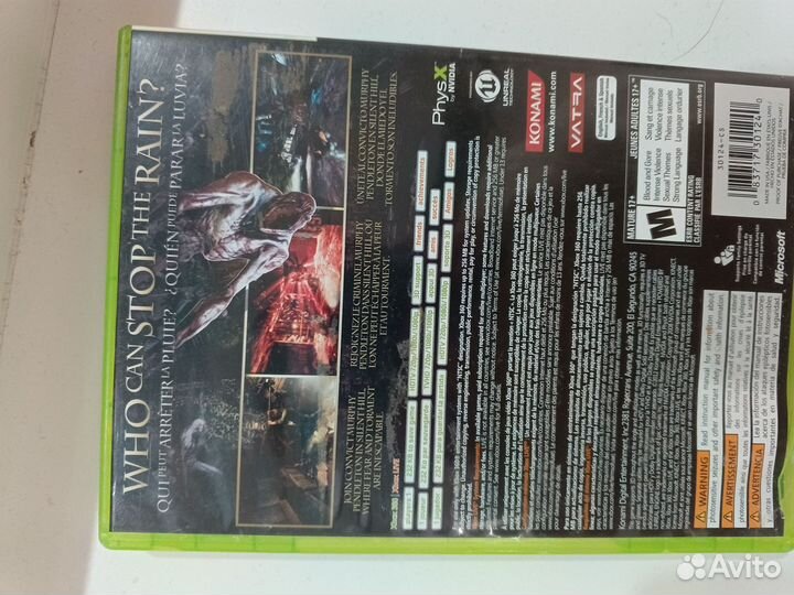 Silent Hill downpour лицензия Xbox 360