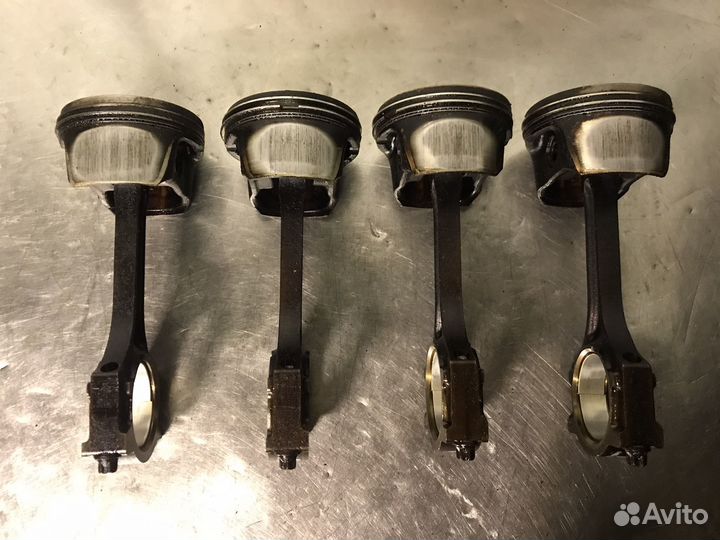 Поршень+шатун Ford Focus 1 2 3 mondeo C-max Fusion