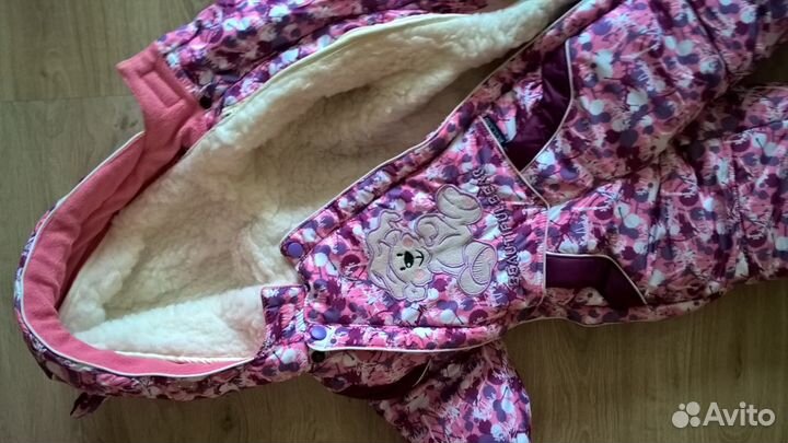Зимний комбинезон для девочки