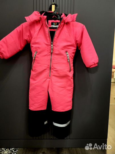 Детский зимний комбинезон на девочку