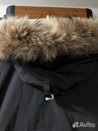 Длинный пуховик Canada goose