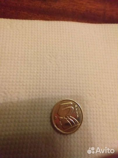 Монета 5 ptas 1992г. Испания