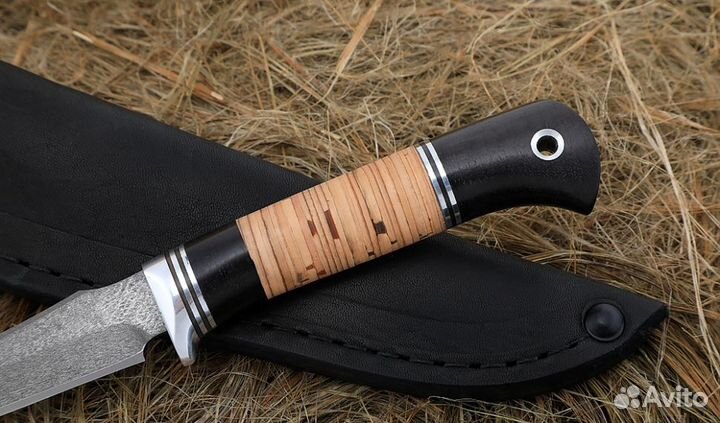 Нож Малыш-2 сталь Х12мф рукоять береста