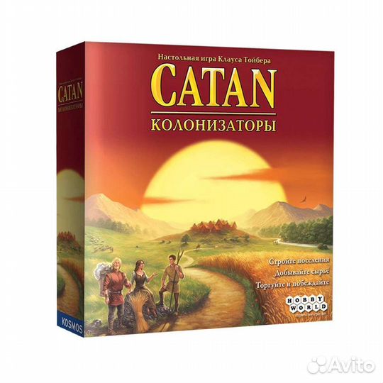 Настольная игра колонизаторы новая