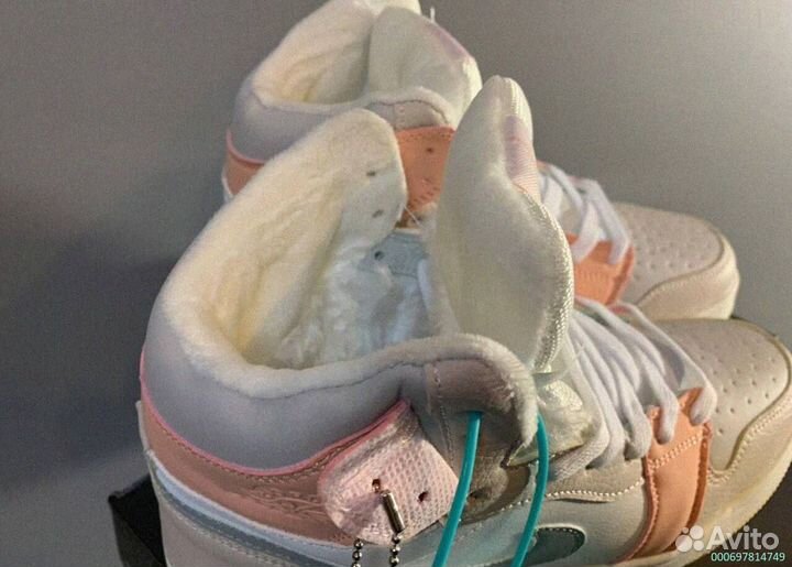 Кроссовки Nike Air Jordan тёплые (Арт.39204)